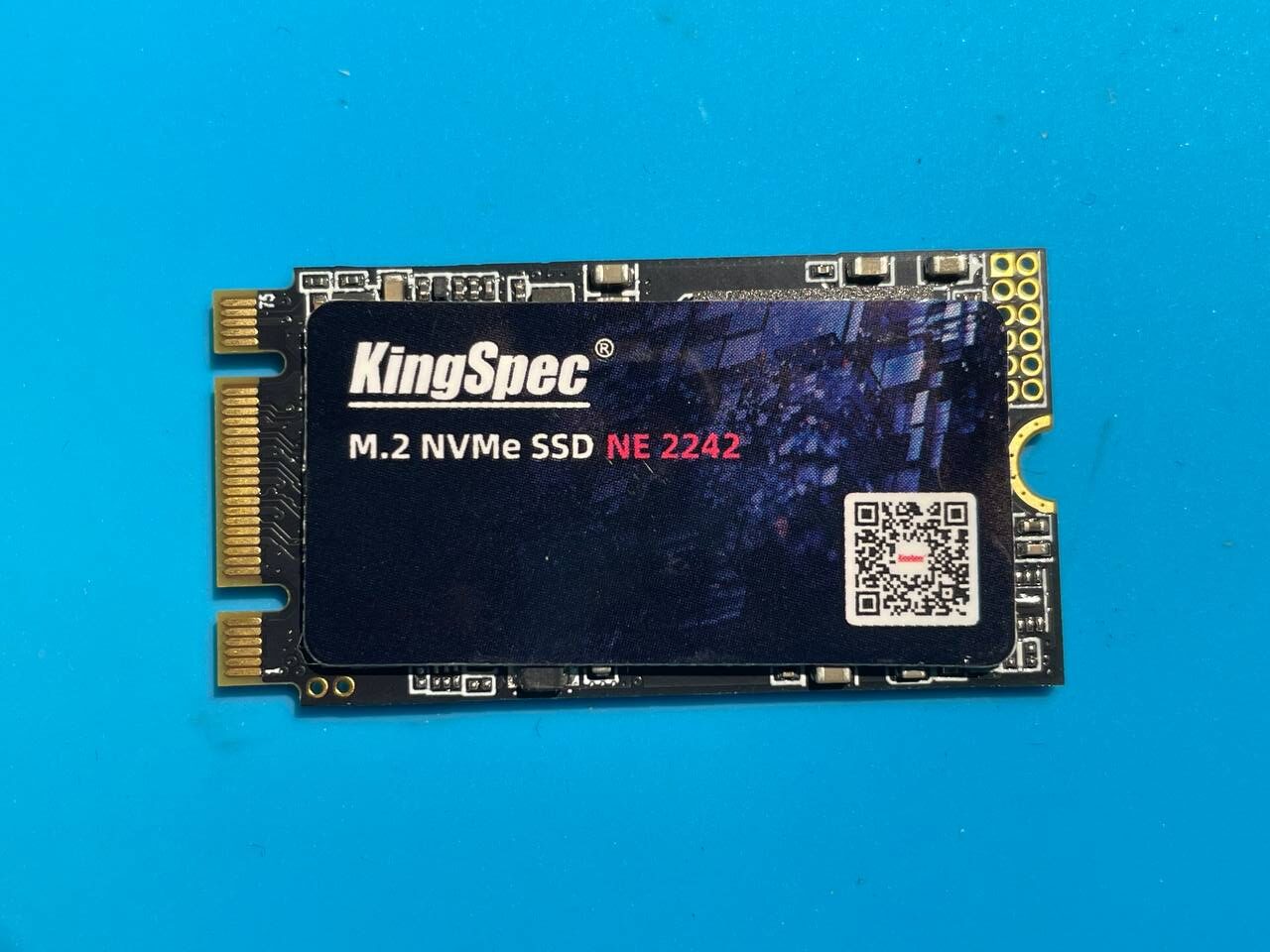 2242 M.2 NVMe 256Gb Kingspec SSD - Image 2