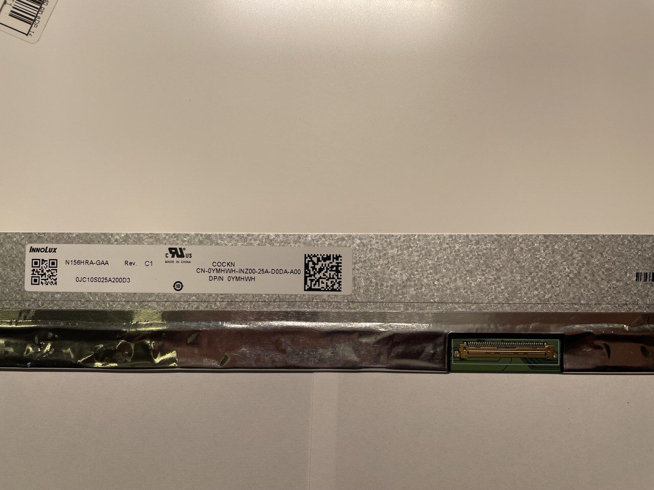 15.6 Full HD 40 pin 144 Hz Display N156HRA-GAA - Image 3
