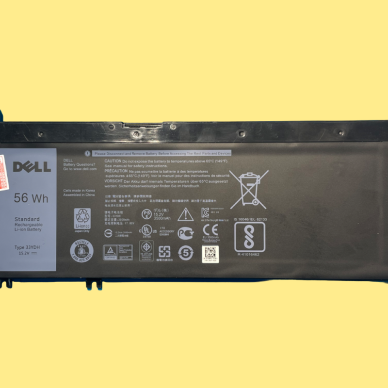 Dell Inspiron laptop battery 33YDH 56Wh