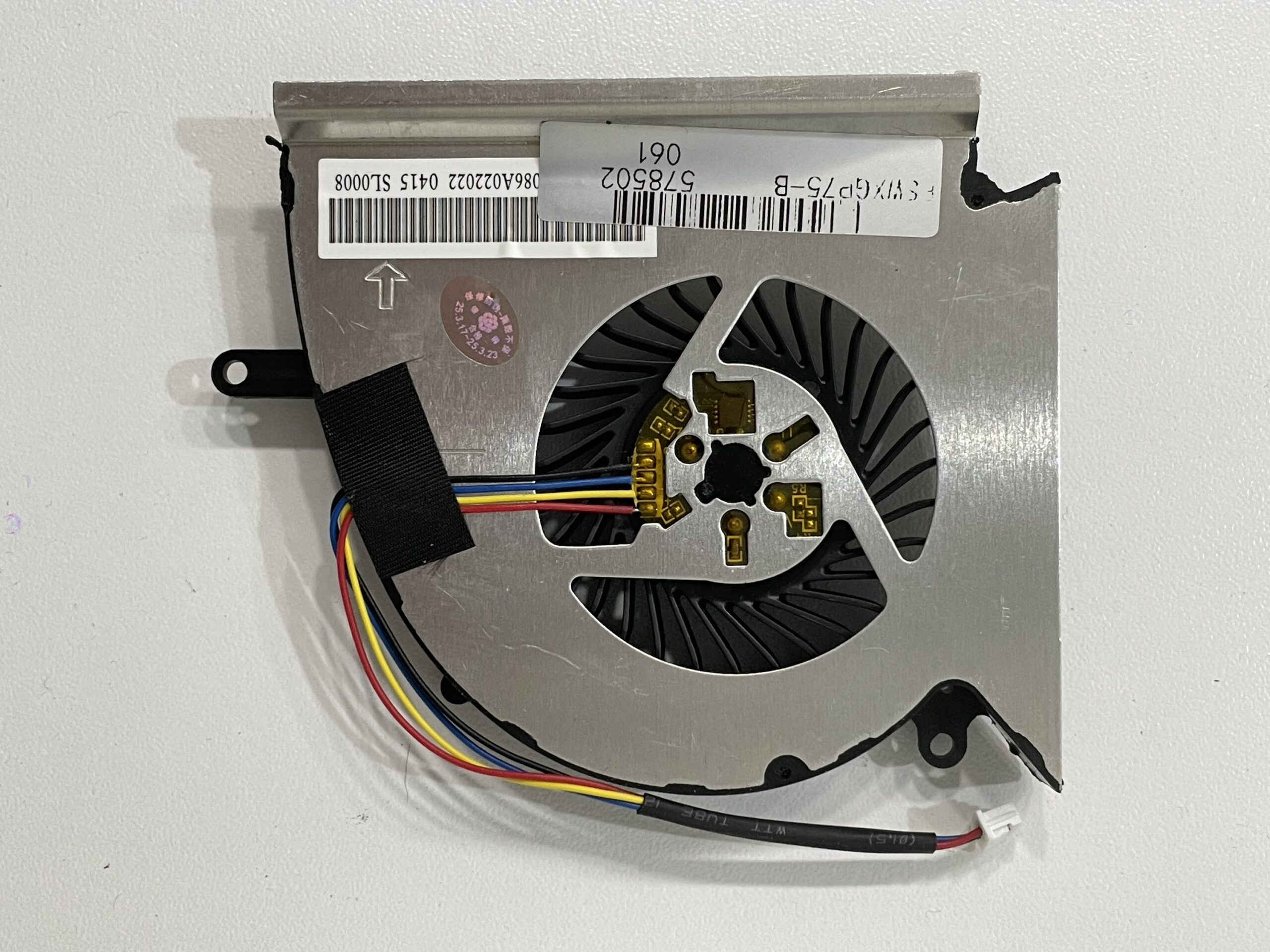 MSI GE75 GP75 GL75 WE75 GPU Cooler fan