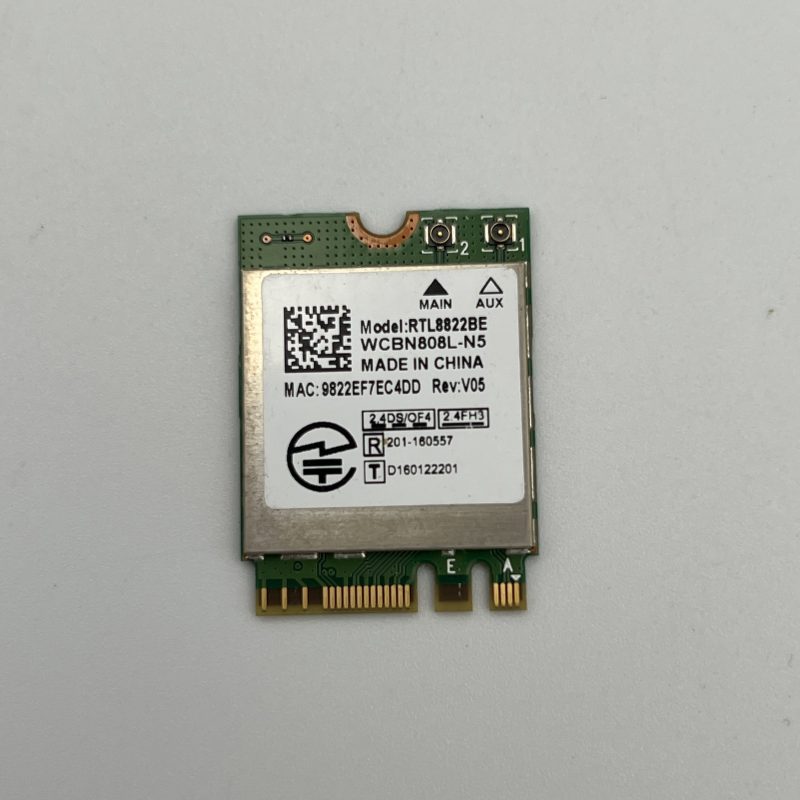 New wlan module RTL8822BE