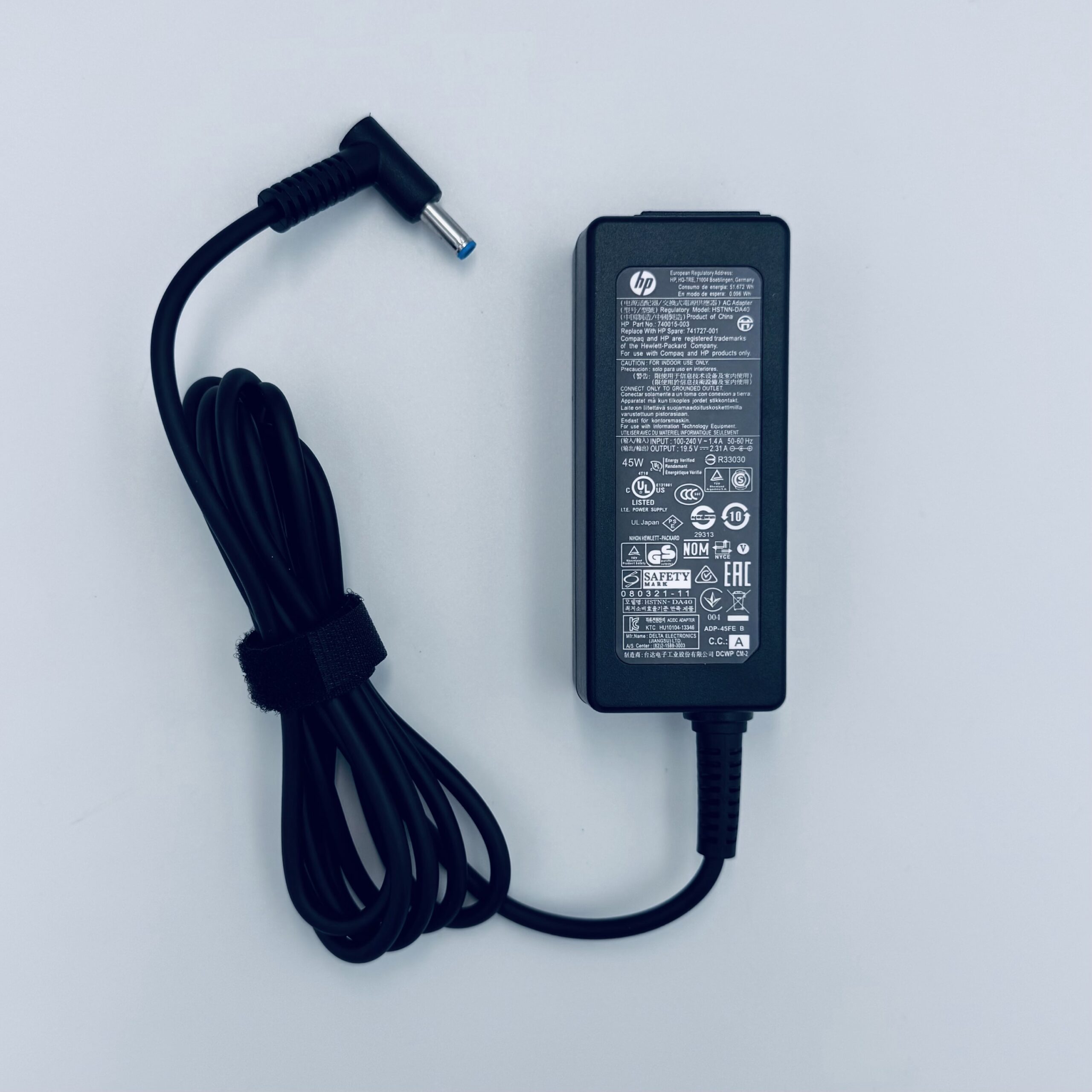 45w 4.5 x 3.0 mm charger for HP laptop