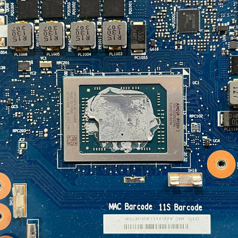 Сгорел процессор AMD в Тбилиси